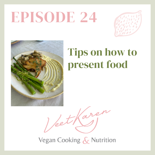 Tips on how to present food