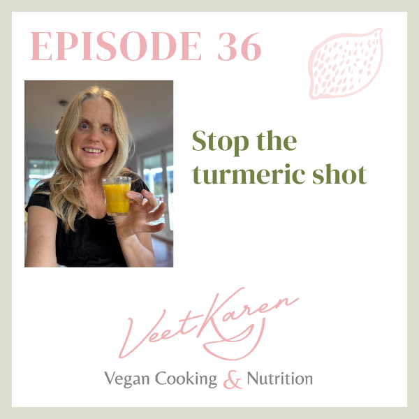 Stop the tumeric shot