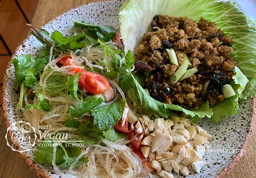 tofu-larb-with-noodle-salad.jpg Tofu Larb with Herb and Noodle Salad