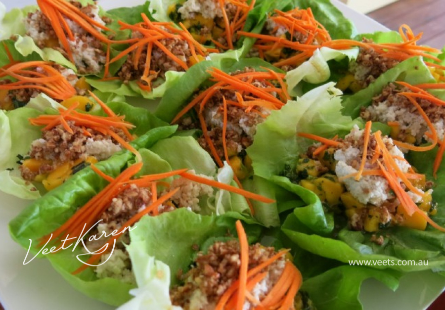 Mexican Inspired Lettuce Cups