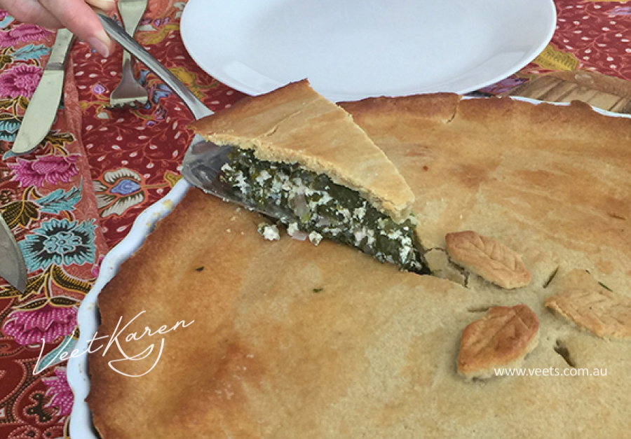 Spinach Pie with Fetta