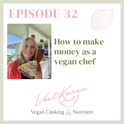 How to make money as a vegan chef